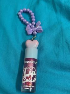 chalanyalip gloss glittery with charm