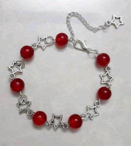 Handmade Beaded Flower Bracelet