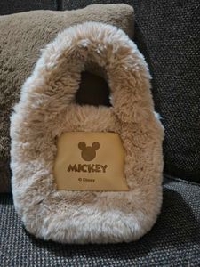 Faux Fur Mickey Mouse Handbag