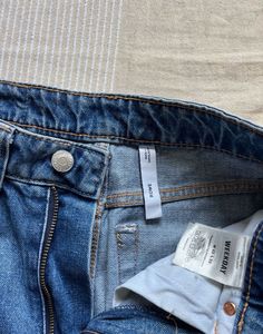 Trendy Blue High-Waist Wide Leg Denim Jeans