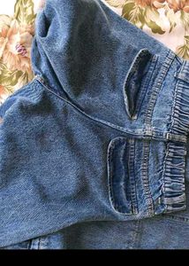 Wide Leg Blue Denim Jeans