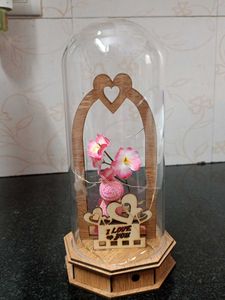 SHOWPIECE Enchanting "I Love You" Dome Display
