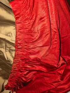 Sale Guys Red And Beige Gown