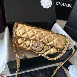 CHANEL* *MINI QUILTED MESSENGER BAG* WD BOX