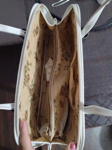White Handbag