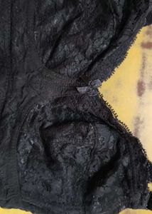 Elegant Black Lace Bra