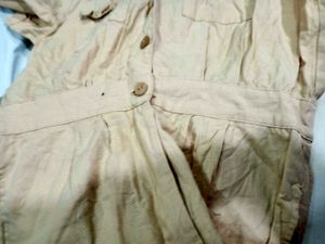 Beige Jumpsuit