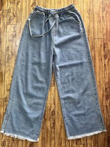 Wide Leg Denim Jeans