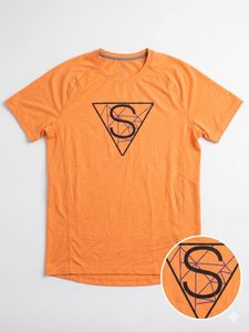 Orange Graphic T-Shirt