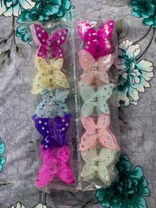 Pearl Hair Claw Clips Set