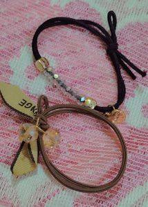 Cute Beaded Hair Ties - Set of 2