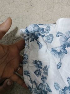 Floral Print Puff Sleeve Maxi Dress