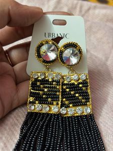 Beaded Tassel Earrings