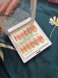 Press-On Nails with Gems