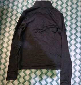 NIKE Black Quarter Zip Pullover