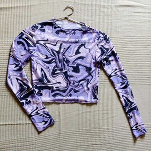 Abstract Print Top