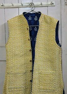 Double sided half jacket for women 100% cotton