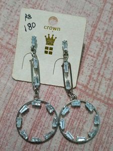 Elegant Silver Drop Earrings
