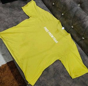 Lime Green Graphic T-Shirt