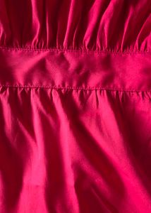 Vibrant peachy pink Layered Dress