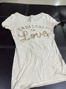 Sparkly "Endlessly In Love" T-Shirt