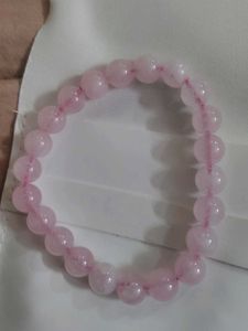 Rose Quartz Beaded Bracelet