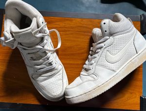 Nike White High-Top Sneakers