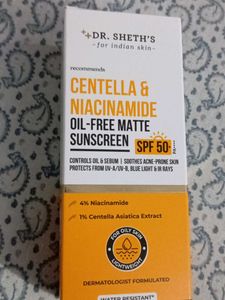 Dr. Seth's Oil-Free Matte Sunscreen SPF 50