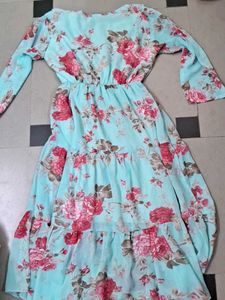 Boho Floral Maxi Dress