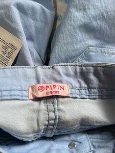 Cute Light Blue Ankle Length Jeans