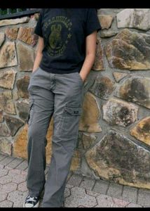 Comfortable Grey Cargo Pants