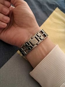 Classic Silver-Tone Women's Watch