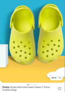 Crocs Classic Clogs - Lime Green  C 13...