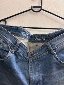 Men's Blue Wash Denim Jeans