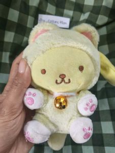 SALE ❗sanrio pompompurin small plushie keycharm