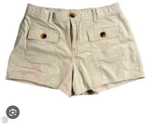 Khaki Cargo Shorts With Beautiful Tank Top