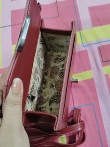 Chic Dusty Rose Crossbody Bag