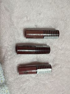 Lot of 3 Matte bullet Lipsticks