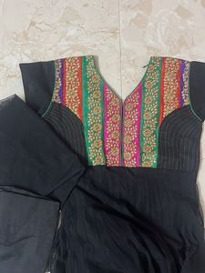 Designer Black Ethnic Gown