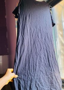 Kook N Keech Daily Wear Long Black T Shirt