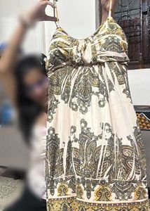 Boho Paisley Print Sundress