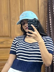 Striped Knit Top