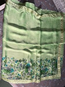 beautiful party wear crape saree
