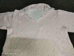 Cozy Pink Pyjama Top