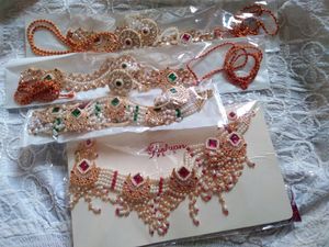 💥Sale Price 💥Two Rajwadi Jwellery Set Combo