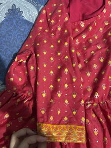 gown with koti and pant