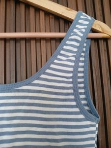 Striped Cropped Tank Top