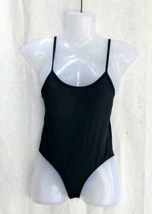 Classic Black One-Piece Swimsuit