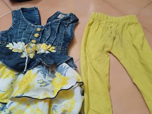 Elegant Denim Frock