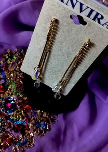Elegant Crystal Drop Earrings